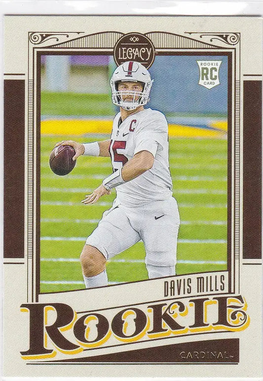 2021 Legacy #194 Davis Mills RC Stanford Cardinals - Football Card Single