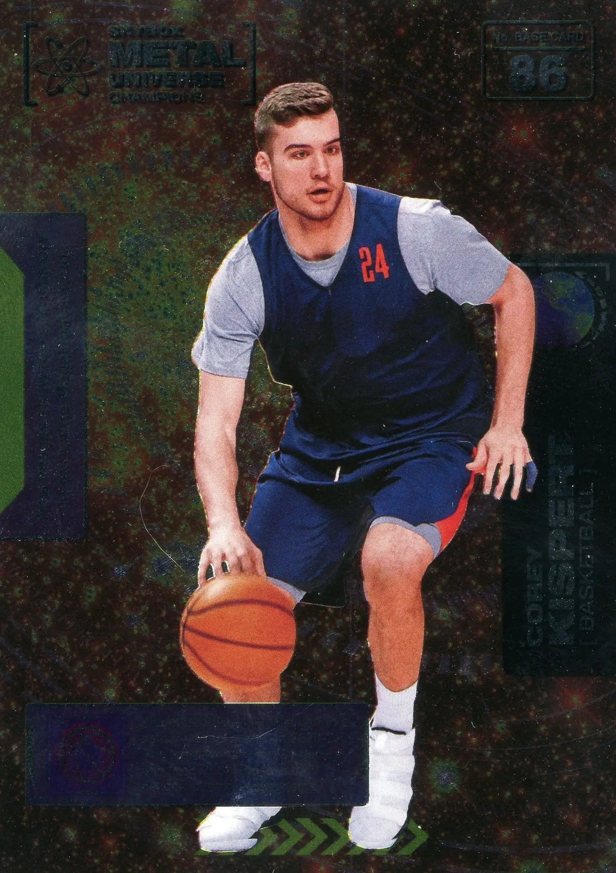 2021 Metal Universe Champions Corey Kispert #86 Gonzaga - Basketball Card Single