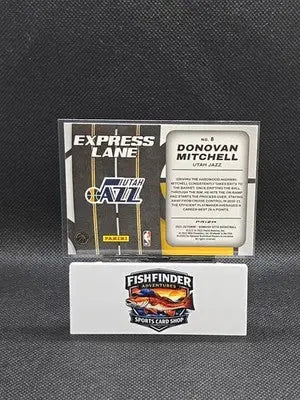 2021 Optic Donovan Mitchell Express Lane Silver Holo #8 - Basketball Card Single