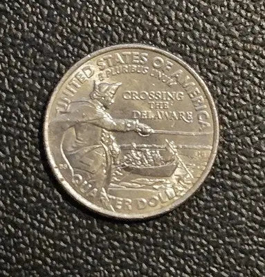 2021-P Crossing the Delaware Washington Quarter Dollar Circulated