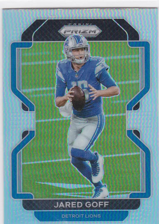 2021 Panin Prizm #148 Jared Goff Silver Prizm Detroit Lions - Football Card Single