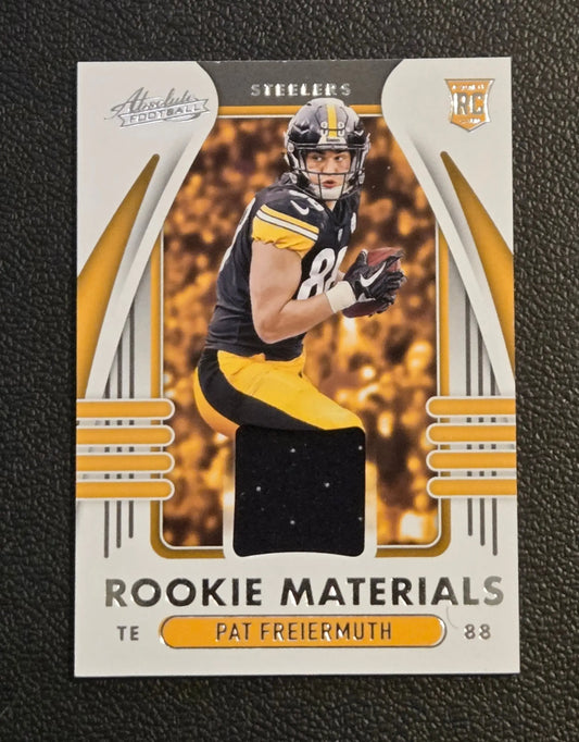 2021 Panini Absolute #ARM-PFR Pat Freiermuth Absolute Rookie Materials - Football Card Single