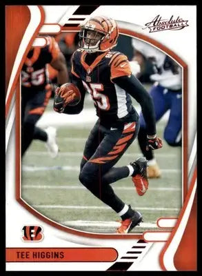 2021 Panini Absolute - Red Tee Higgins 44 Cincinnati Bengals