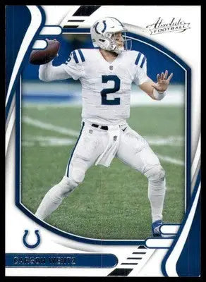 2021 Panini Absolute - Retail Carson Wentz 11 Indianapolis Colts