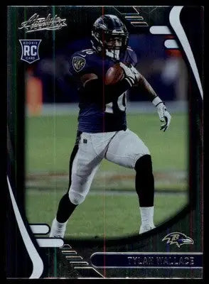 2021 Panini Absolute - Retail Tylan Wallace RC 136 Baltimore Ravens - Football Card Single