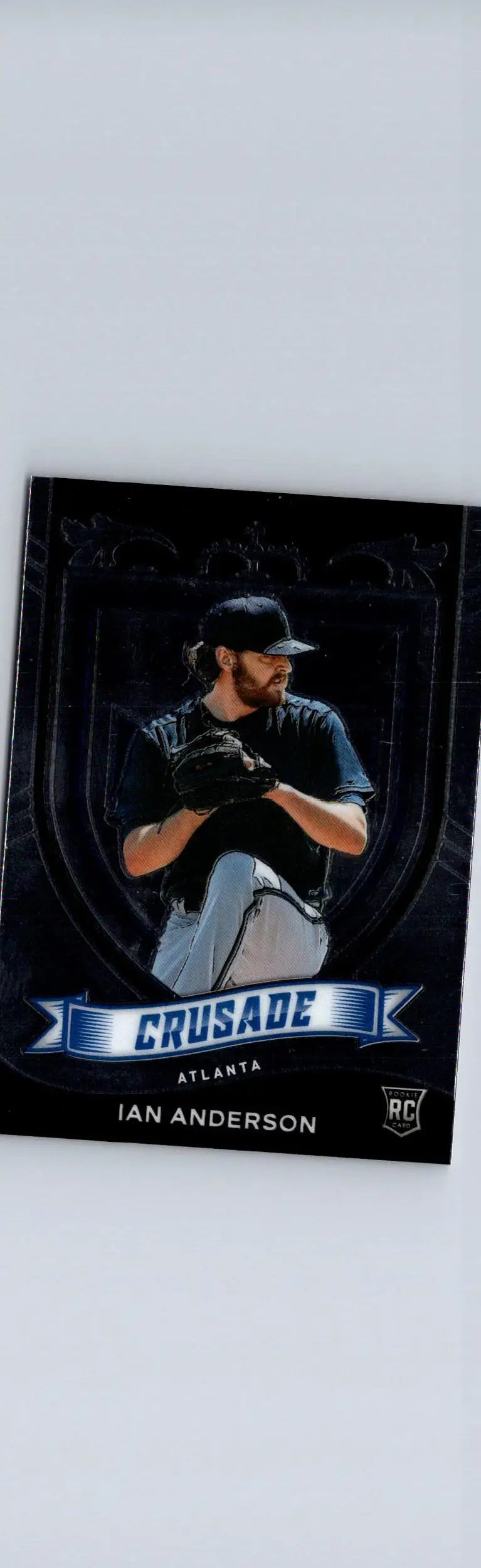 Ian Anderson baseball card from 2021 Panini Chronicles Crusade series
