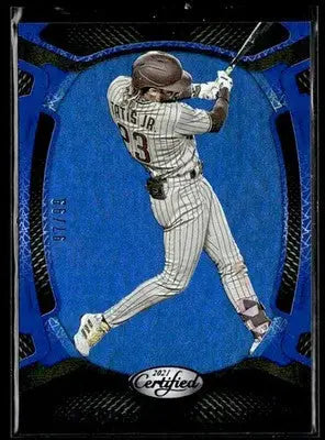 2021 Panini Chronicles #37 Fernando Tatis Jr. Certified Mirror Blue #97/99 - Baseball Card Single