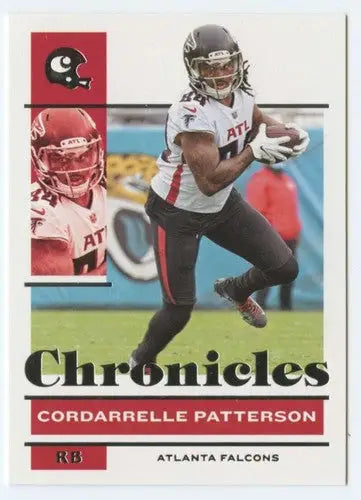 Panini Chronicles Cordarrelle Patterson football card with original gloss Falcons ID 48310