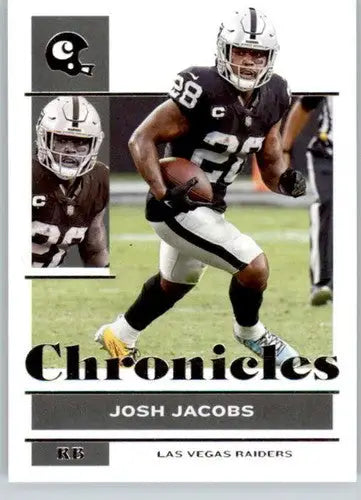 2021 Panini Chronicles #63 Josh Jacobs NM-MT ID:48336 - Football Card Single