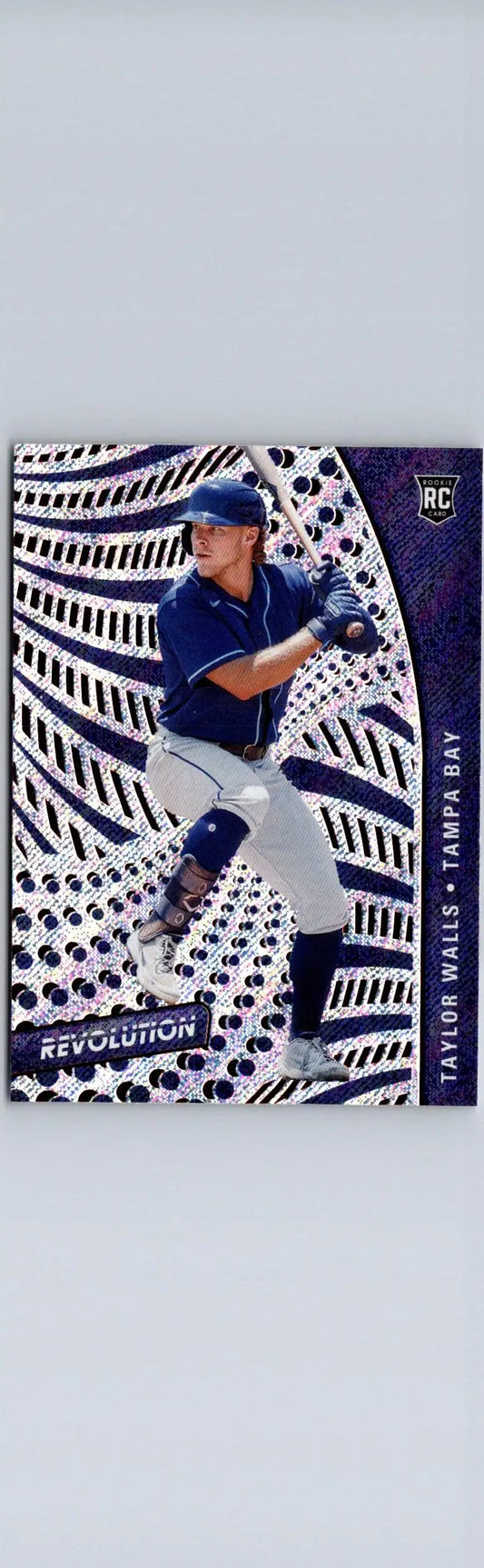 Baseball card of Taylor Walls Revolution Astro from 2021 Panini Chronicles series