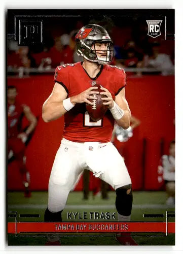 Kyle Trask football card from Panini Chronicles with original gloss in mint condition