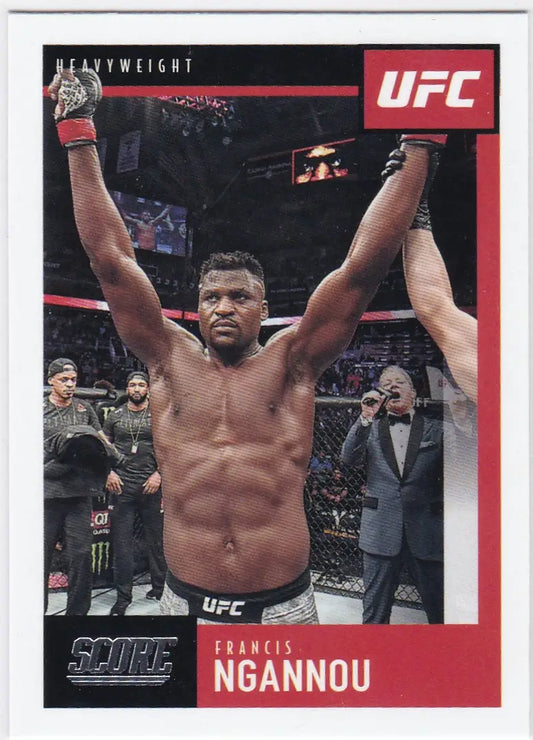 2021 Panini Chronicles #92 Francis Ngannou - UFC/MMA Card Single