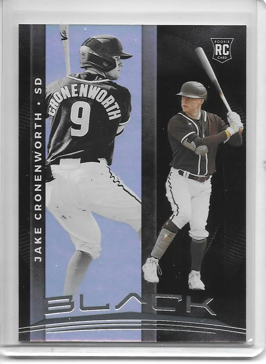 2021 Panini Chronicles Black JAKE CRONENWORTH RC San Diego Padres #16 (432) - Baseball Card Single