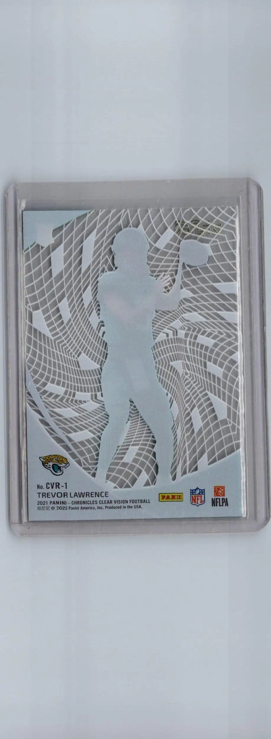 2021 Panini Chronicles #CVR-1 Trevor Lawrence Clear Vision Rookies - Football Card Single