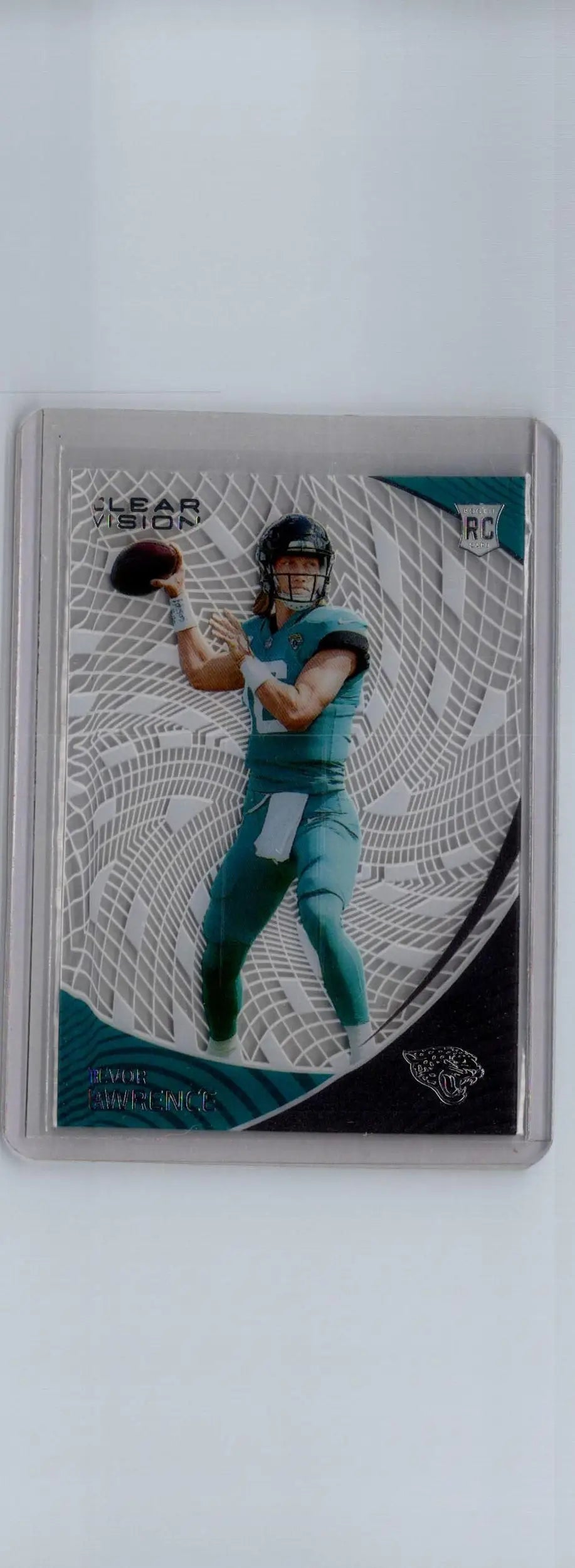 2021 Panini Chronicles #CVR-1 Trevor Lawrence Clear Vision Rookies - Football Card Single