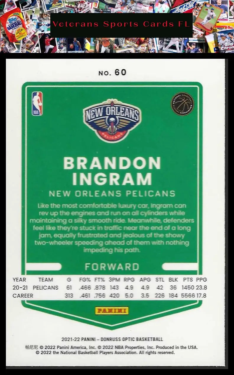 2021 Panini Chronicles Draft Picks #143 Jalen Suggs - Basketball Card Single