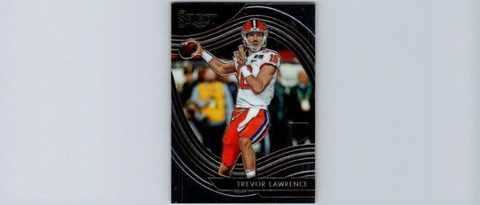 Trevor Lawrence football trading card from 2021 Panini Chronicles Draft Picks
