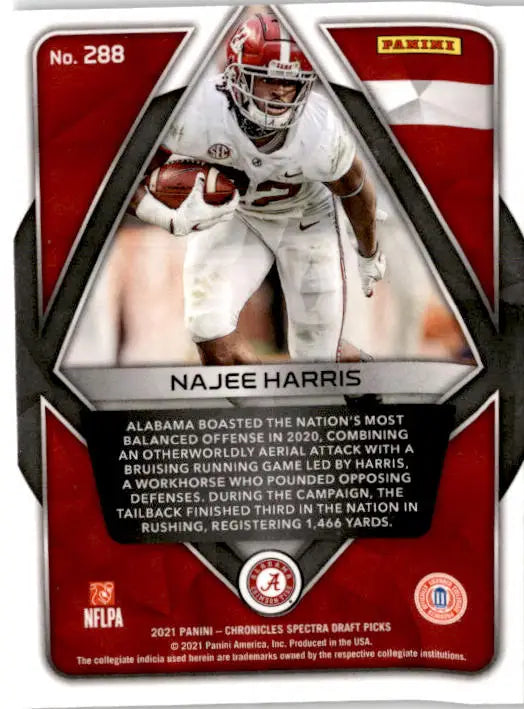 2021 Panini Chronicles Draft Picks #288 Najee Harris - Football Card Single