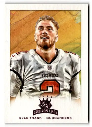Kyle Trask football card from Panini Chronicles Gridiron Kings Pink collection