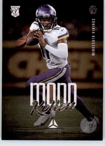 Kellen Mond rookie card from Panini Chronicles Luminance, Chronicles Luminance Update