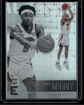 2021 Panini Chronicles Moses Moody #111 Essentials RC Basketball - Basketball Card Single