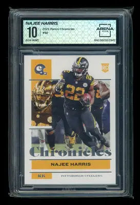 2021 Panini Chronicles Najee Harris #92 RC Football Arena Club 10 - Football Card Single