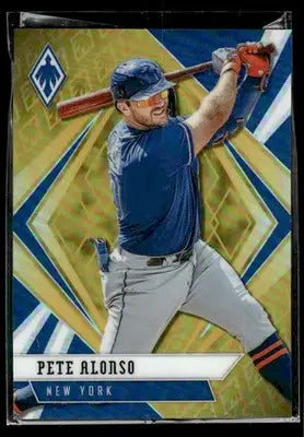 2021 Panini Chronicles Pete Alonso #4 Phoenix Gold SN #/10 New York Mets - Baseball Card Single
