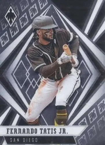Original gloss of Fernando Tatis Jr. baseball card from Panini Chronicles Phoenix series