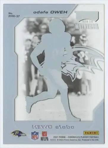 2021 Panini Chronicles Playoff Momentum Rookies #37 Odafe Oweh NM-MT RC ID:48271 - Football Card Single