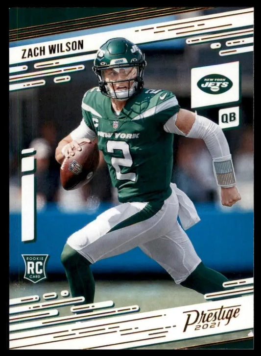 2021 Panini Chronicles - Prestige Rookies Update Zach Wilson #202 (RC) - Football Card Single