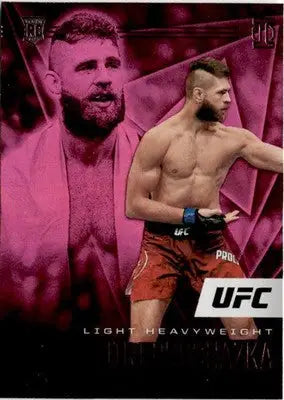 2021 Panini Chronicles UFC #180 Jiri Prochazka Pink - UFC/MMA Card Single