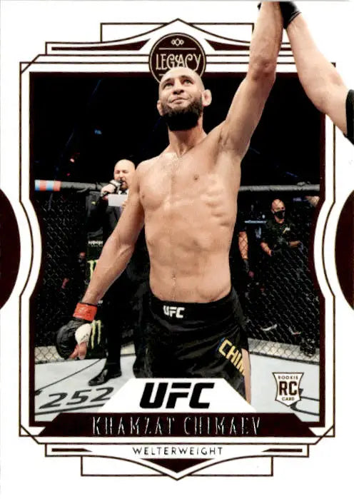 2021 Panini Chronicles UFC #44 Khamzat Chimaev - UFC/MMA Card Single