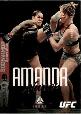 2021 Panini Chronicles UFC #53 Amanda Nunes Pink - UFC/MMA Card Single
