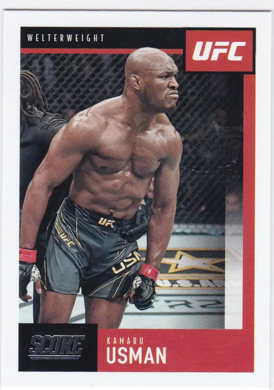2021 Panini Chronicles UFC #93 Kamaru Usman - UFC/MMA Card Single