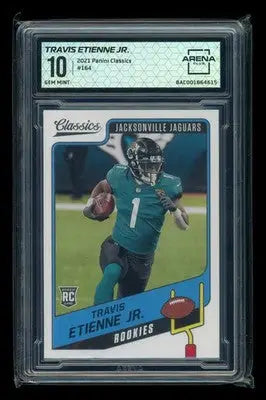 2021 Panini Classics Travis Etienne Jr. #164 RC Football Arena Club 10 - Football Card Single