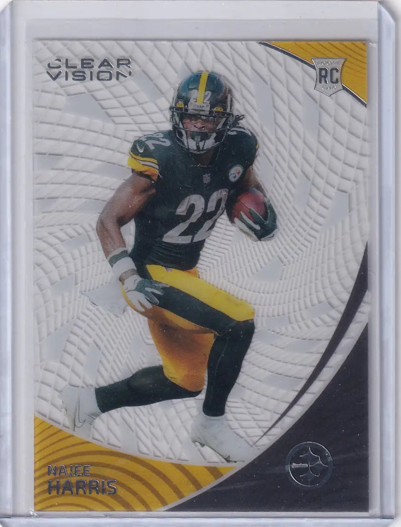 2021 Panini Clear Vision #CVR-14 Najee Harris - Pittsburgh Steelers - Football Card Single