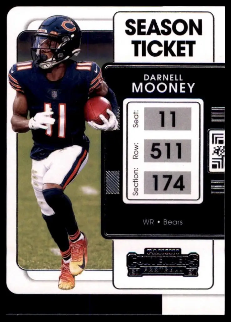 2021 Panini Contenders - Darnell Mooney #17 - Football Card Single