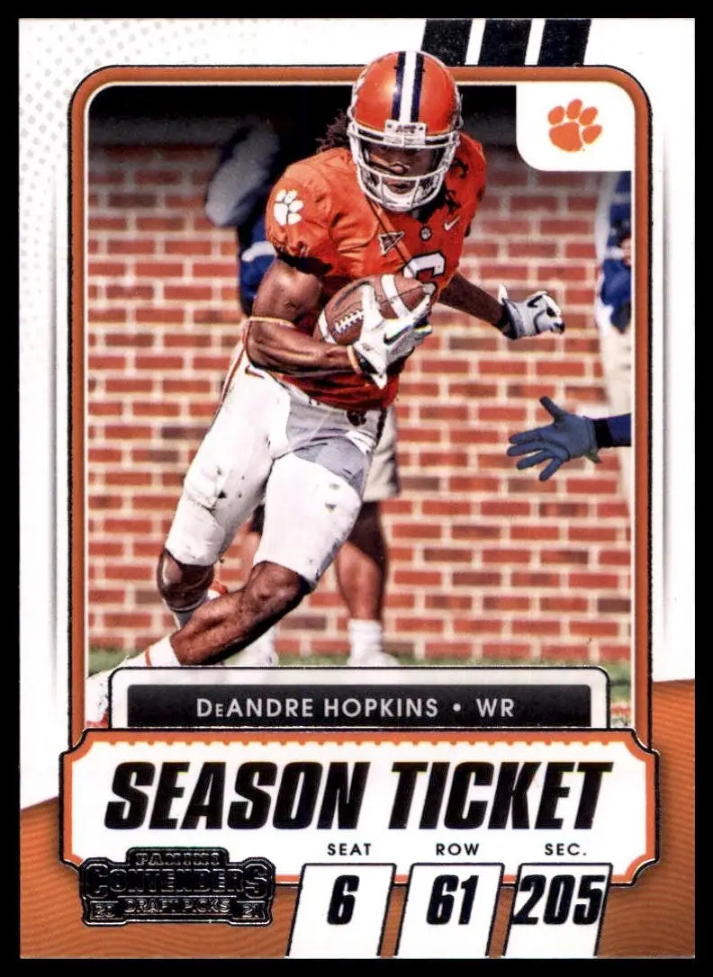 2021 Panini Contenders Draft Picks - DeAndre Hopkins #33 - Football Card Single