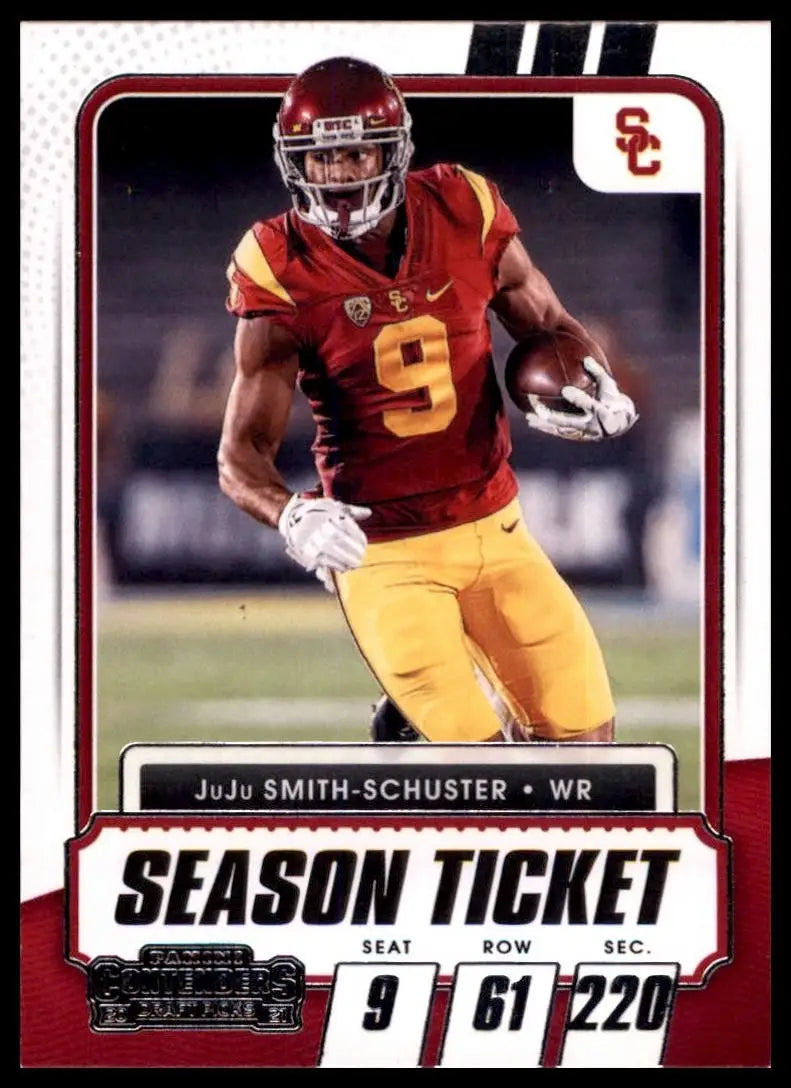 2021 Panini Contenders Draft Picks - JuJu Smith-Schuster #90 - Football Card Single