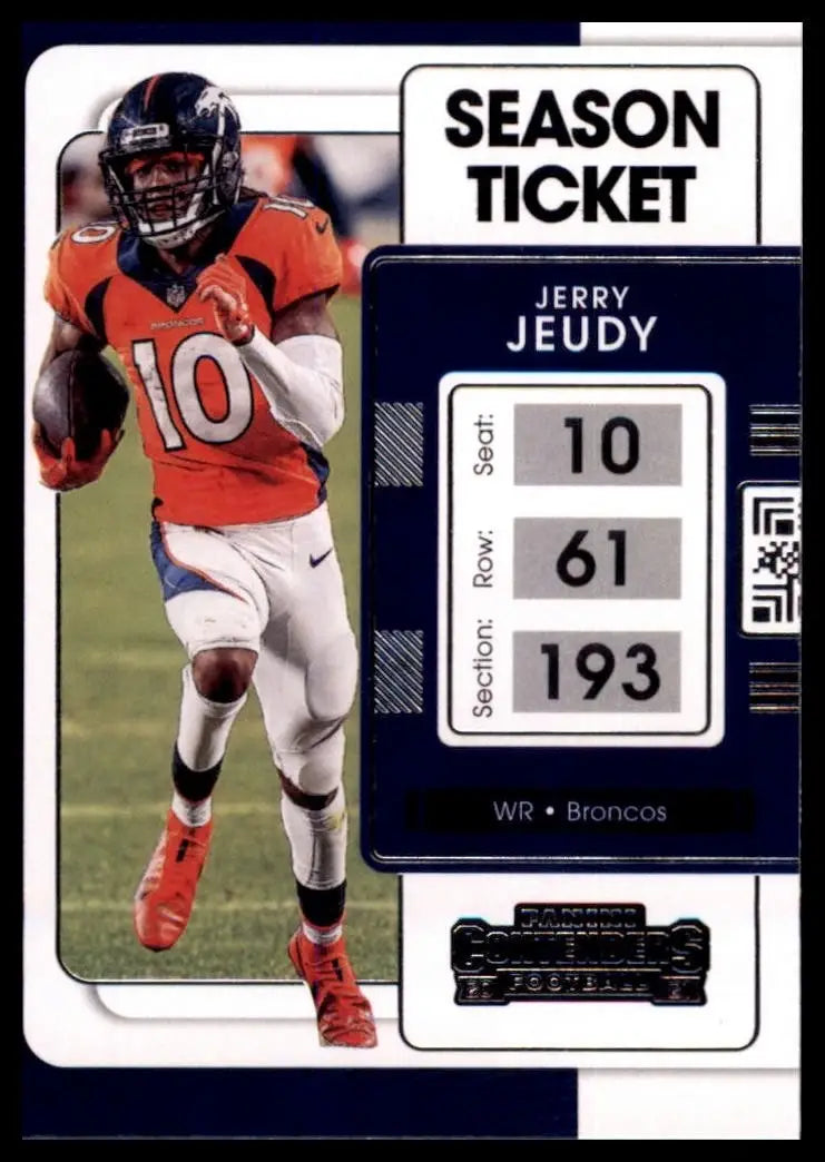 2021 Panini Contenders - Jerry Jeudy #29 - Football Card Single