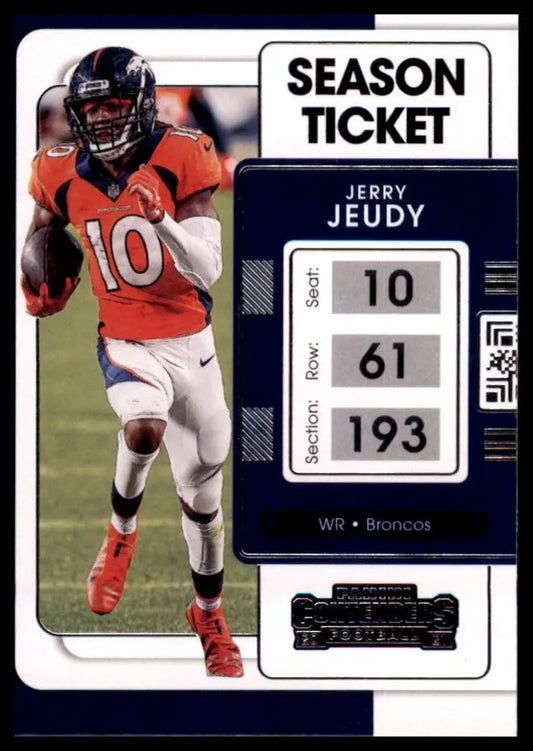 2021 Panini Contenders - Jerry Jeudy #29 - Football Card Single