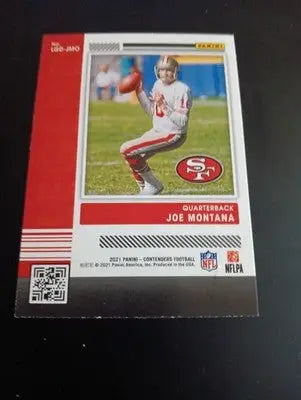 2021 Panini Contenders - Legendary Contenders Joe Montana #LGD-JMO. 49ers. NRMT+