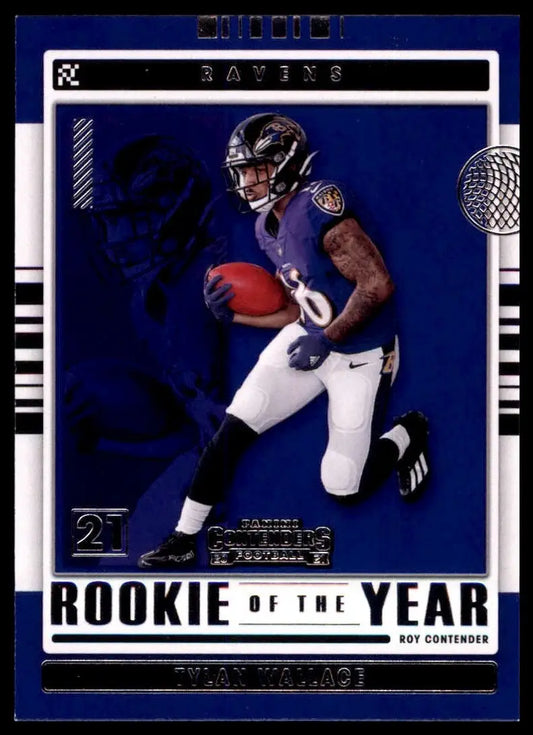 2021 Panini Contenders - Rookie of the Year Contenders Tylan Wallace #ROY-TWA... - Football Card Single