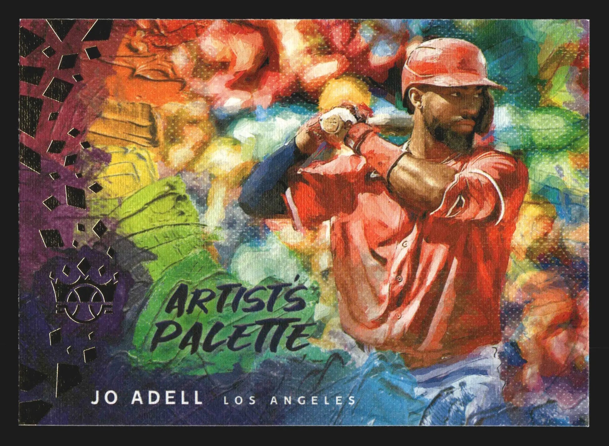 2021 Panini Diamond Kings Artist’s Palette #AP-10 Jo Adell Angels - Baseball Card Single