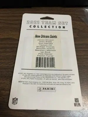 2021 Panini Donruss Factory Team Set New Orleans Saints (10) with Rookies - Football Card Box