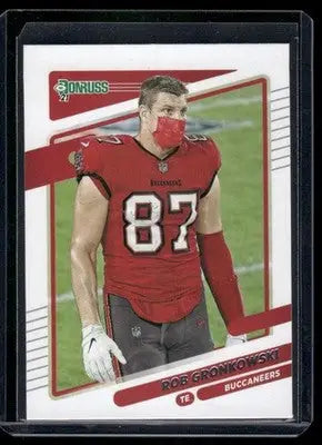 2021 Panini Donruss Football Rob Gronkowski #104 Football - Football Card Single