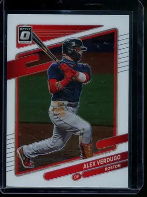2021 Panini Donruss Optic Alex Verdugo #108 Baseball - Baseball Card Single