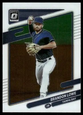 2021 Panini Donruss Optic Brandon Lowe #164 Baseball