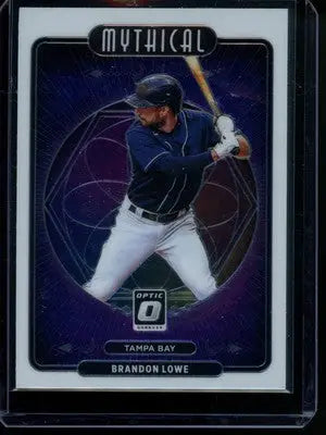 2021 Panini Donruss Optic Brandon Lowe #M10 Baseball - Baseball Card Single