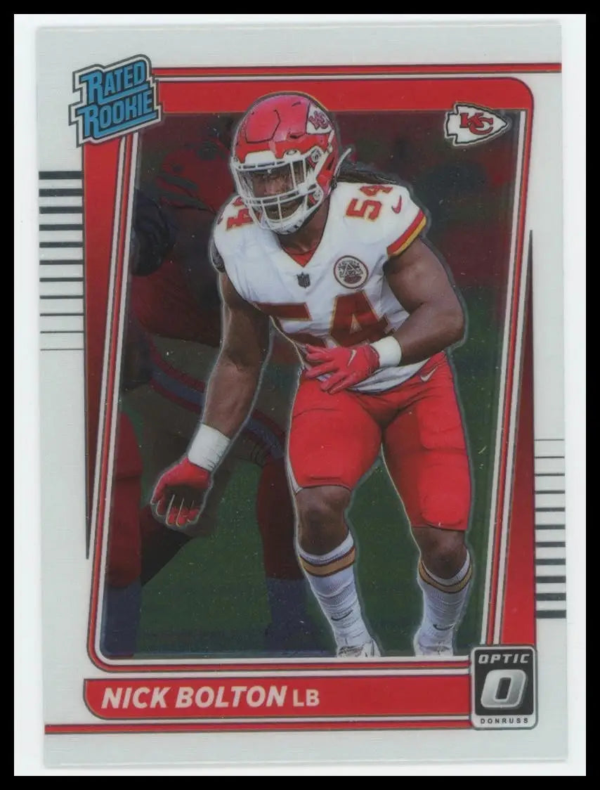 2021 Panini Donruss Optic - Rated Rookie Nick Bolton #275 (RC) - Football Card Single